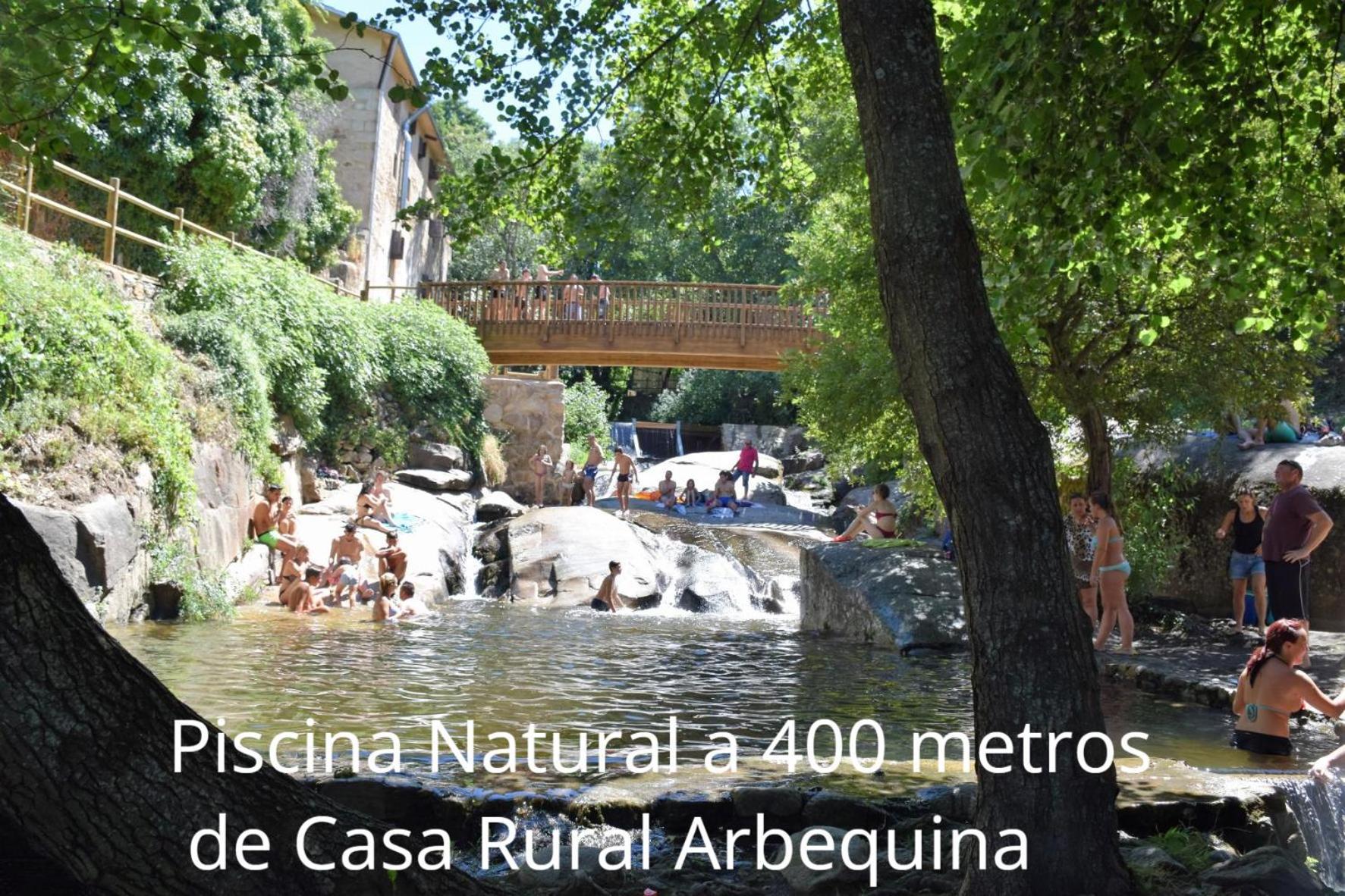 Casa Rural Arbequina-Piscina Natural A 100 Metros Casas del Monte Екстер'єр фото
