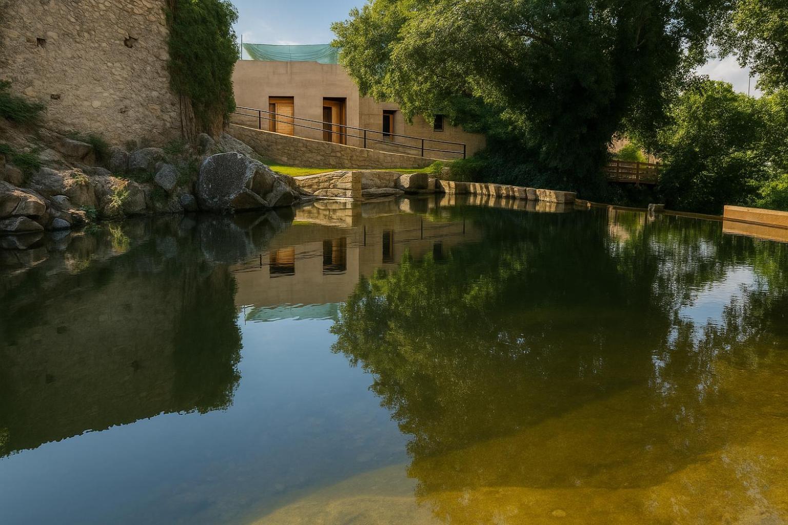 Casa Rural Arbequina-Piscina Natural A 100 Metros Casas del Monte Екстер'єр фото